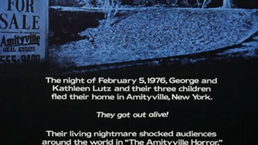 Amityville II: The Possession (1982) movie poster Text reads, "The night of February 5, 1976, George and Kathleen Lutz and their three children fled their home in Amityville, New York. They got out alive! Their living nightmare shocked audiences around the world in "The Amityville Horror." But before them, another family lived in the house and were caught by the original evil. They weren't so lucky...this is their story!"